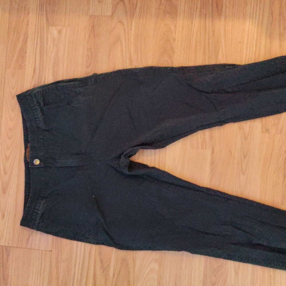 Tainted denim pants